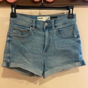 Garage Premium Super Soft High Rise Jean Shorts